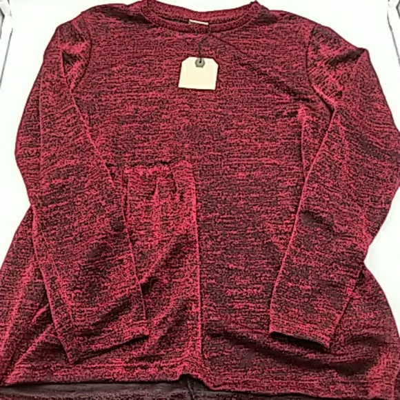 Zara Other - Zara Girls asymmetrical red sparkles shirt 13/14
